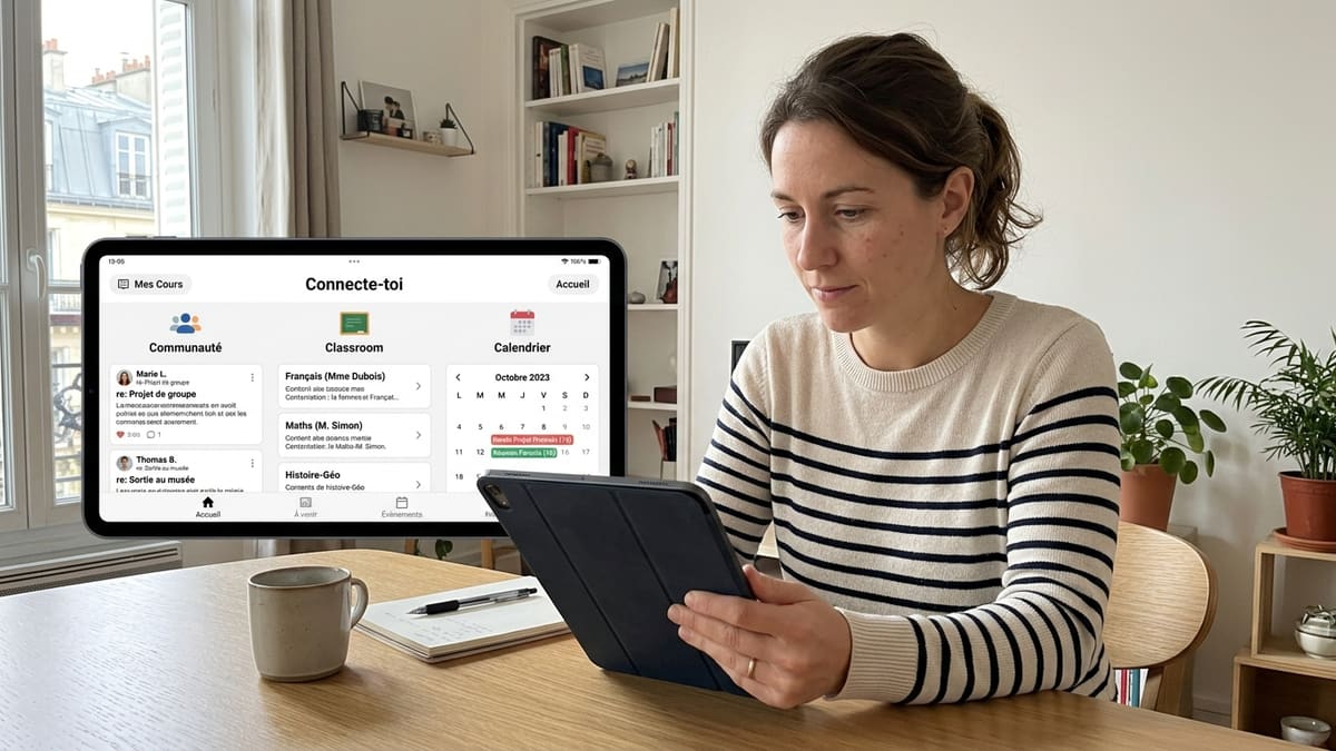 Skool interface with Community and Classroom tabs to understand its functionality